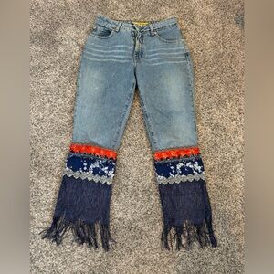 JNCO. Vintage. 5. Fabulous jeans with fun detail and fringe.